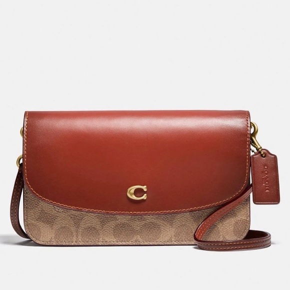 Coach Handbags - Coach Women's Hayden Crossbody in Signature Canvas Tan NWOT